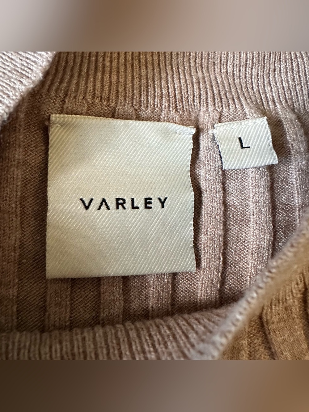 Varley Ribbed Knit Midi Dress - Picture 6 of 9